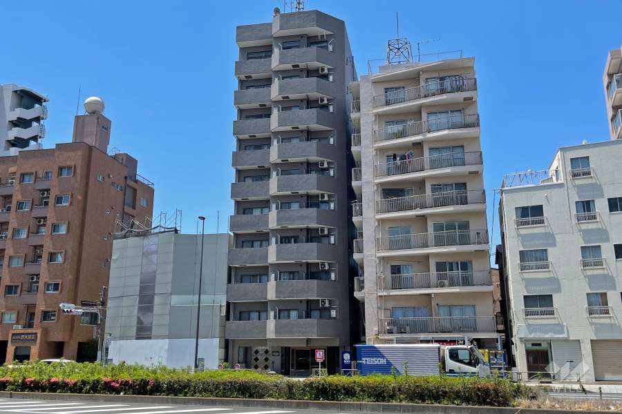 パレドールアイディ大森の外観（北東側から）