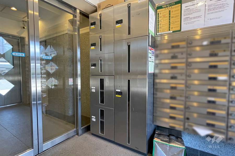 宅配ボックスと共用ポスト