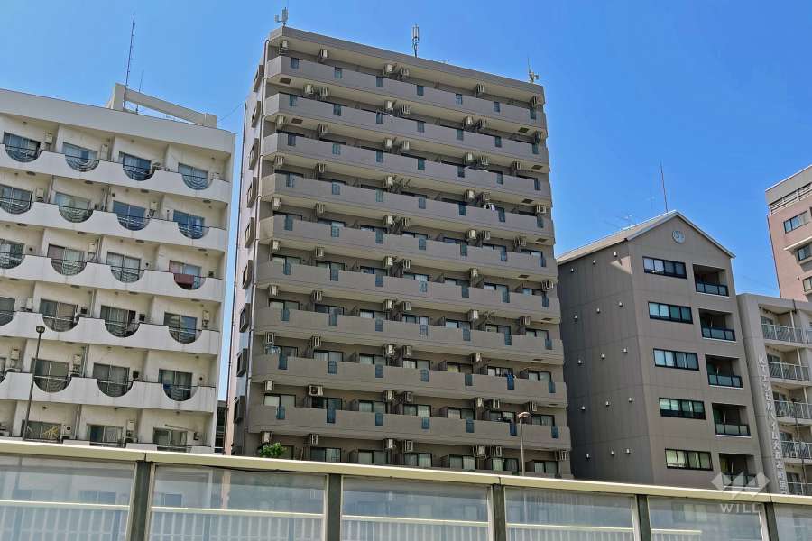 メインステージ平和島の外観（南東側から）