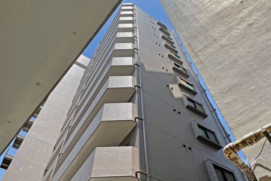 メインステージ平和島の外観（南西側から）