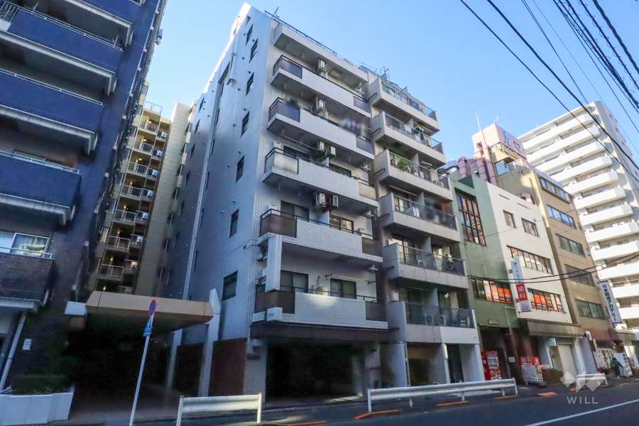 ワコーレ大森の外観(北東側から)　