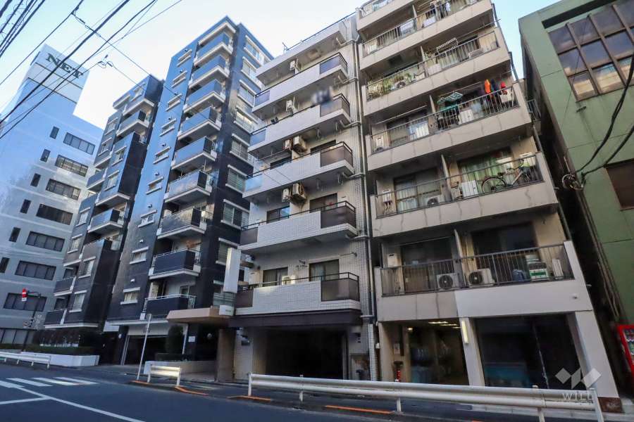 ワコーレ大森の外観(北西側から)　