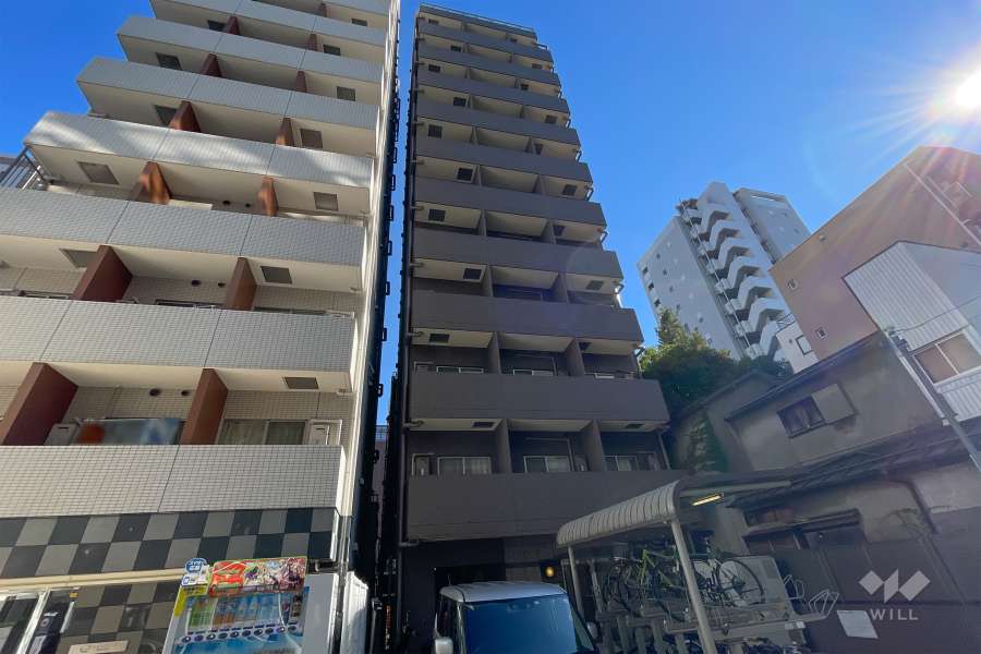 ステージファースト大森駅前の外観（北西側から）