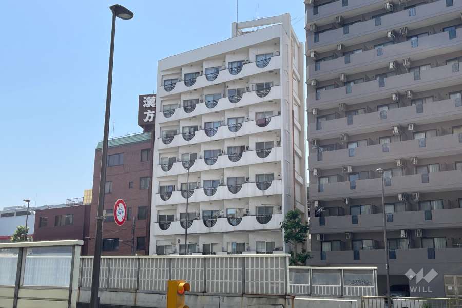 大森スカイレジデンスの外観（北東側から）