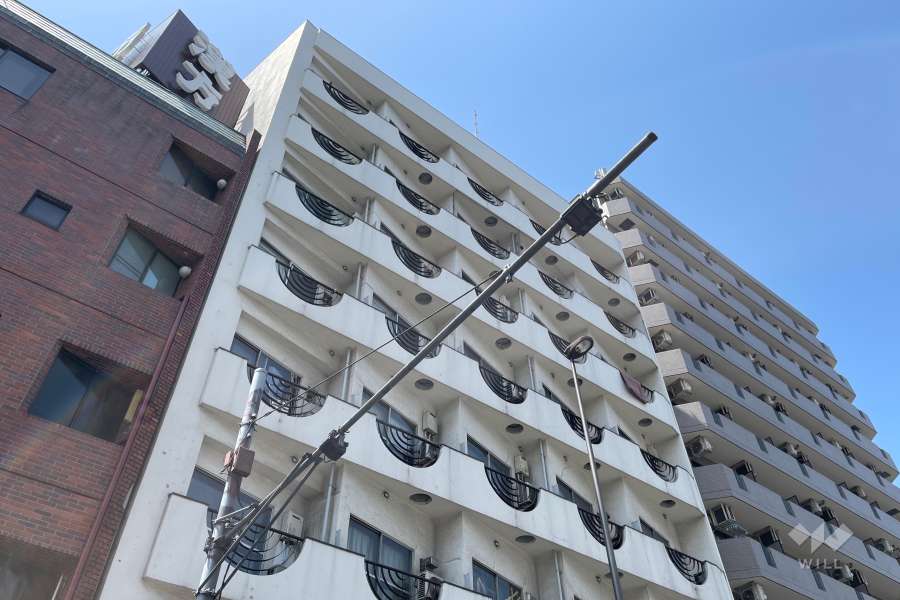 大森スカイレジデンスの外観（南東側から）