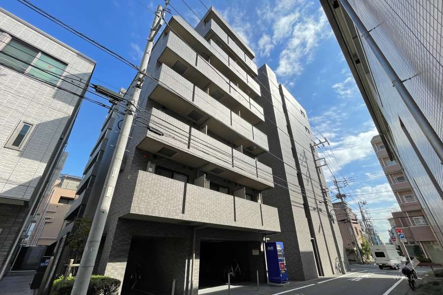 ルーブル大森参番館の外観（南西側から）