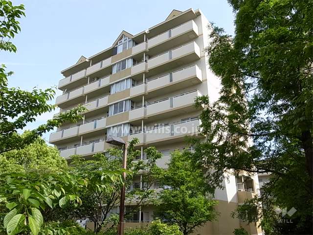 武庫川第2一番街1号棟の外観（南側から）