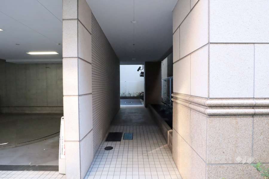 駐輪場の出入り口