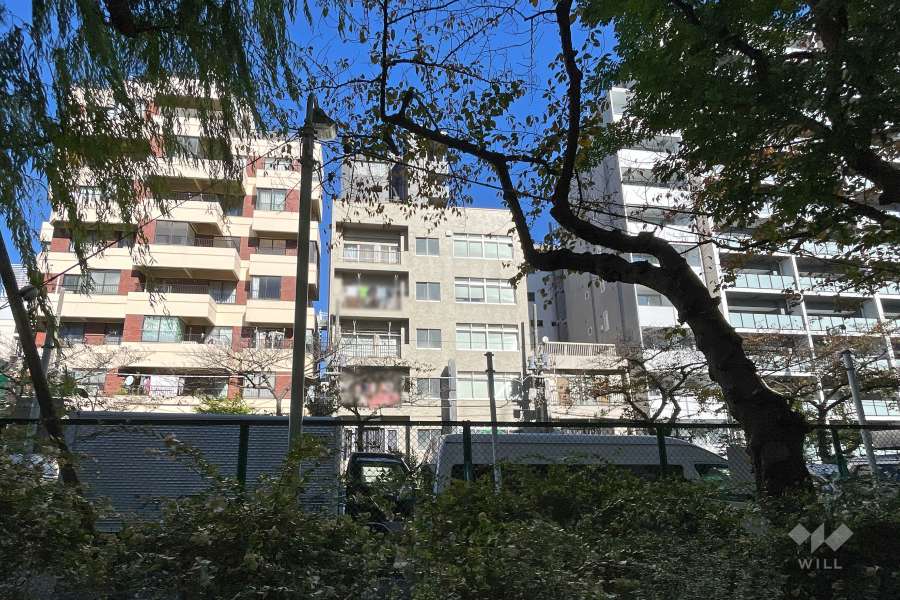 大森北パークビルの外観（南西側から）