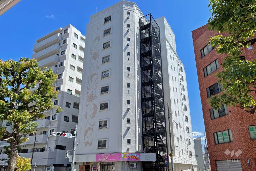 シャンボール第2大森の外観（北西側から）