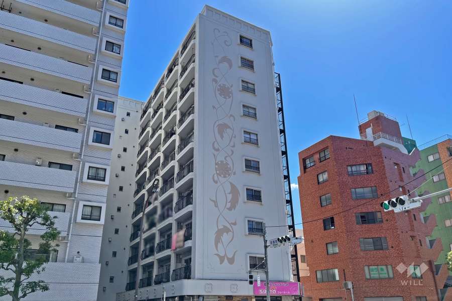 シャンボール第2大森の外観（北東側から）