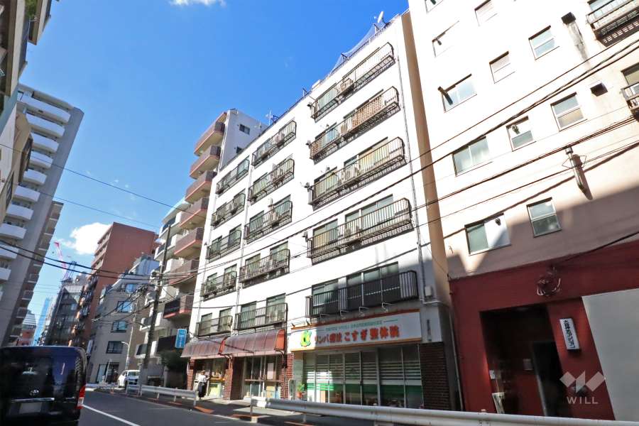 大森三井マンションの外観(南東側から)