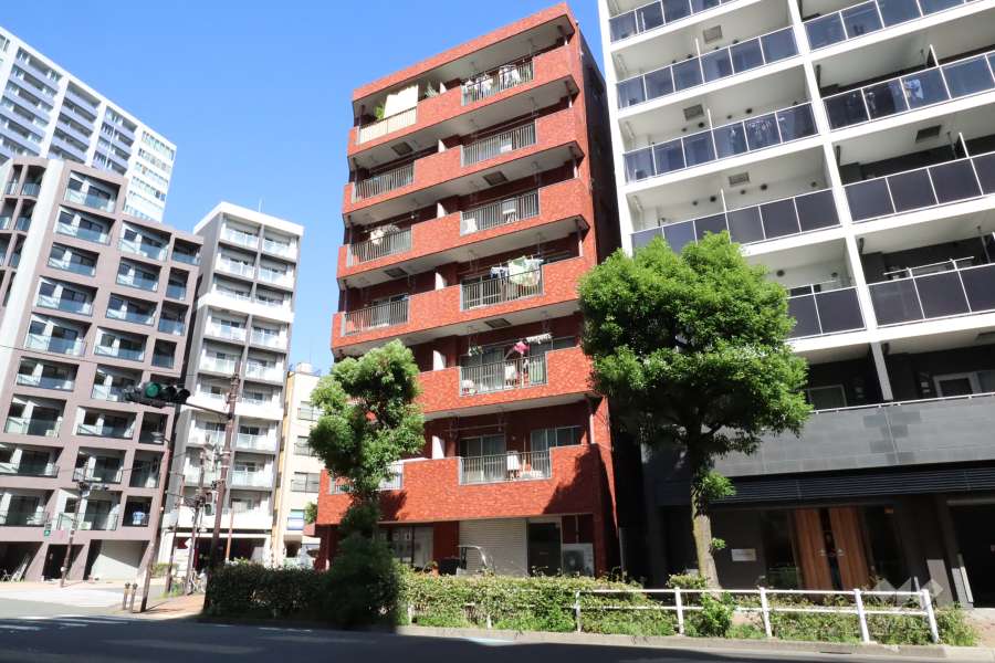 リレント大森の外観（南東側から）