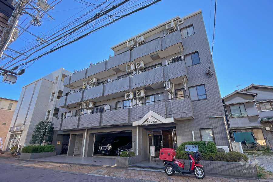 ライツ大森の外観（北西側から）