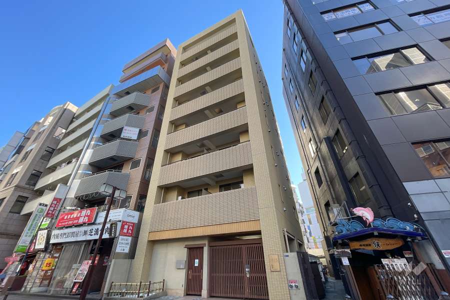アイリス大森シティの外観（北西側から）