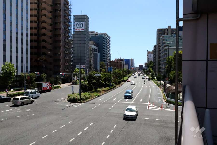 メガロン大森の遠景（北側から）