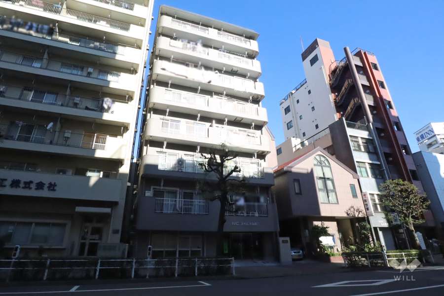 ニックハイム大森第３の外観(南西側から)　　