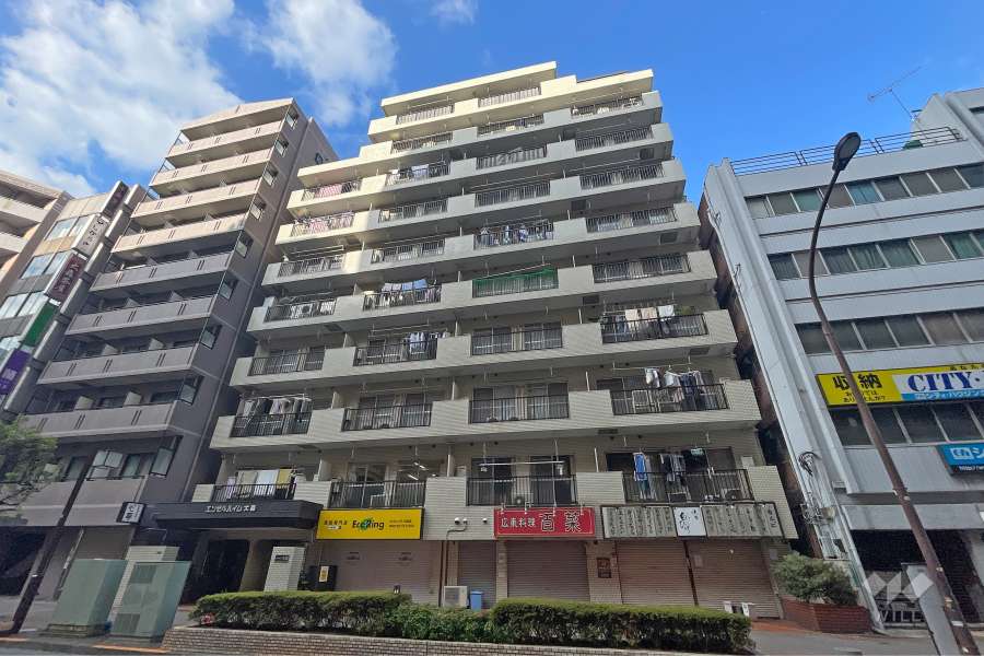 エンゼルハイム大森の外観（北東側から）