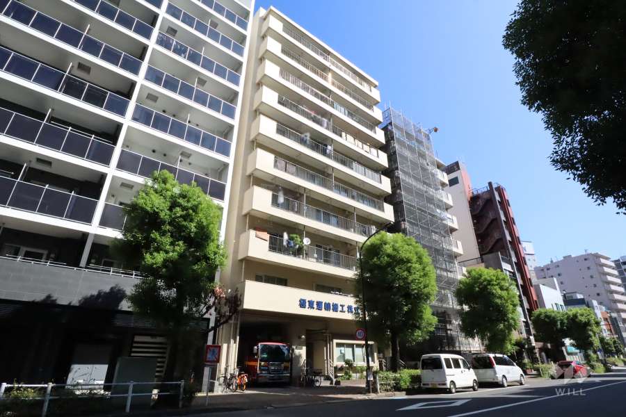 ファーイーストコンドミニアム大森の外観(南西側から)