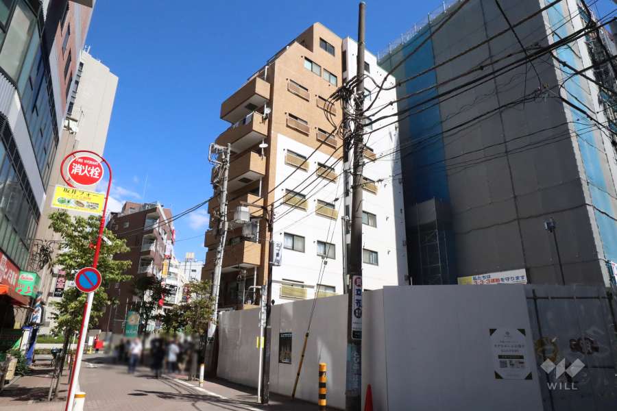 大森ハウスの外観(南西側から)