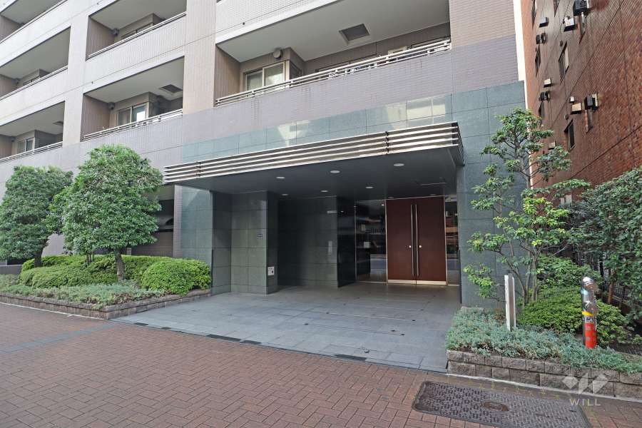 マンションのエントランス