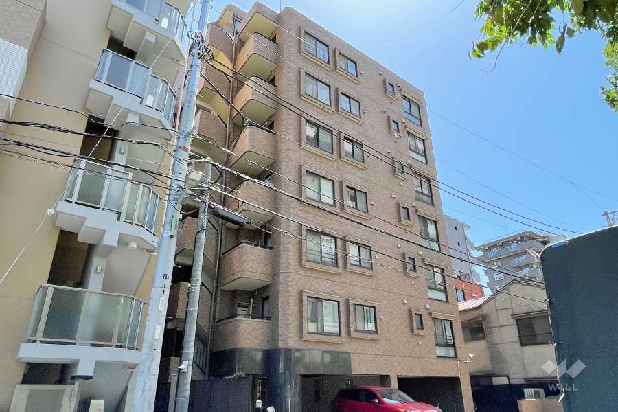 エクラン大森北の外観（北東側から）