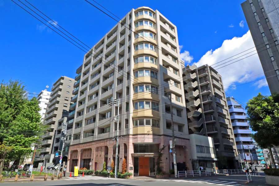 ライオンズシティ大森の外観（南西側から）