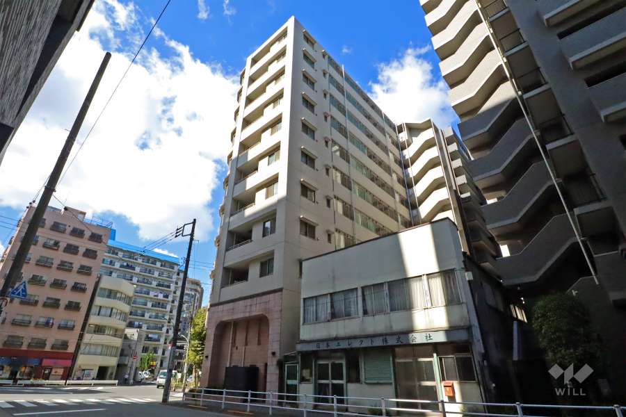 ライオンズシティ大森の外観（南東側から）