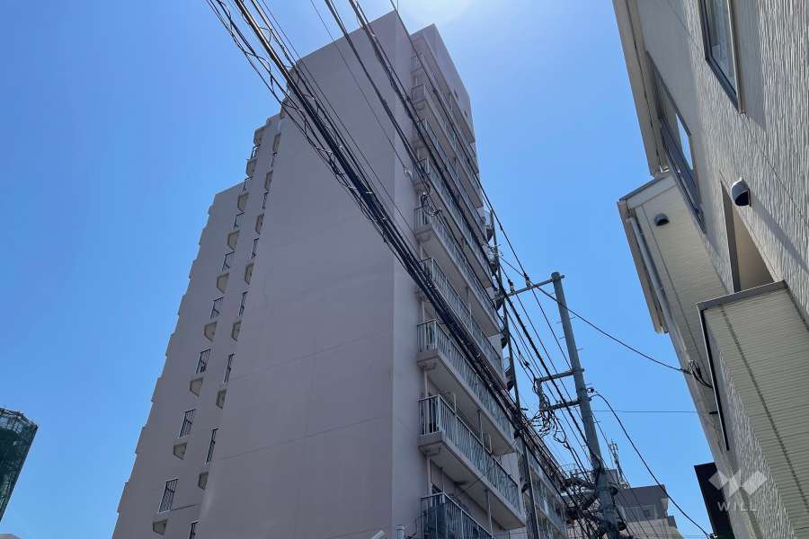 ソフトタウン大森の外観（北西側から）