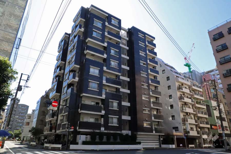 大森ナショナルコートの外観（北東側から）