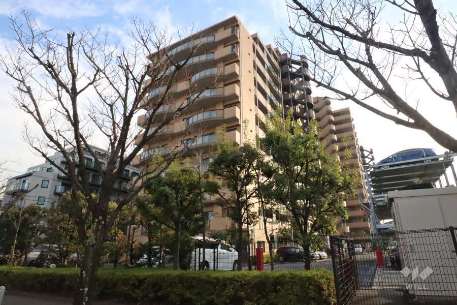 エンゼル大森グランディアの外観(北側から)