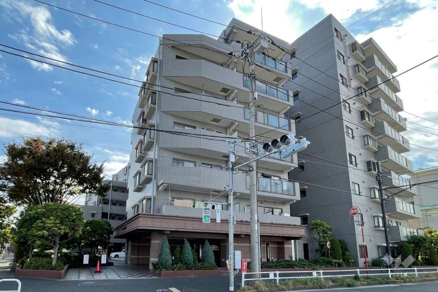 エンゼルハイム大森第7の外観（北西側から）