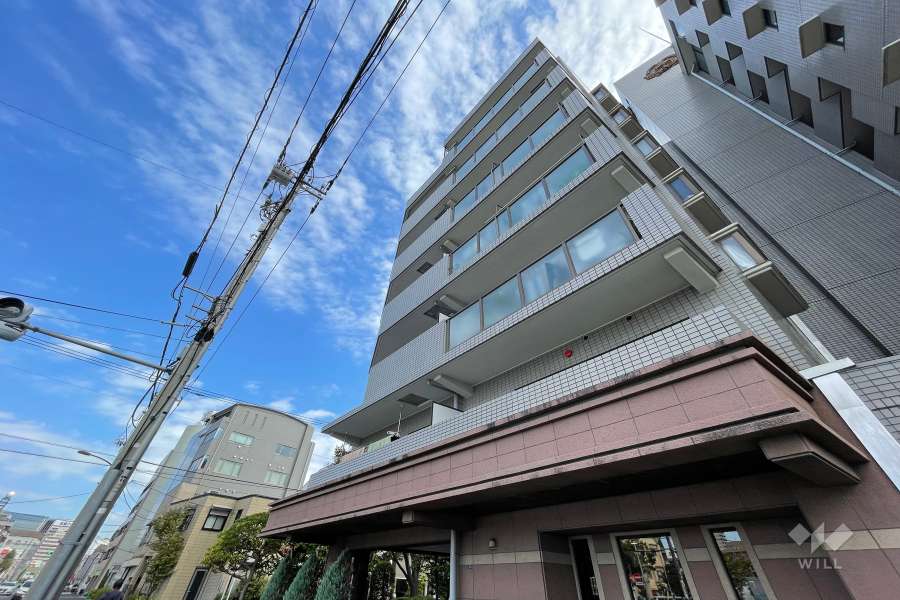 エンゼルハイム大森第7の外観（南西側から）