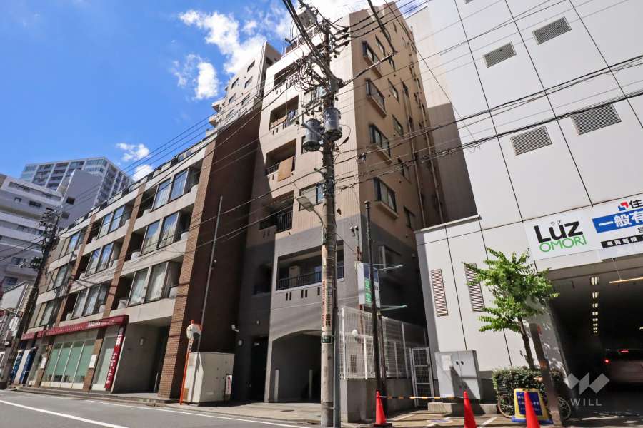 ガーデンホーム大森の外観(北東側から)