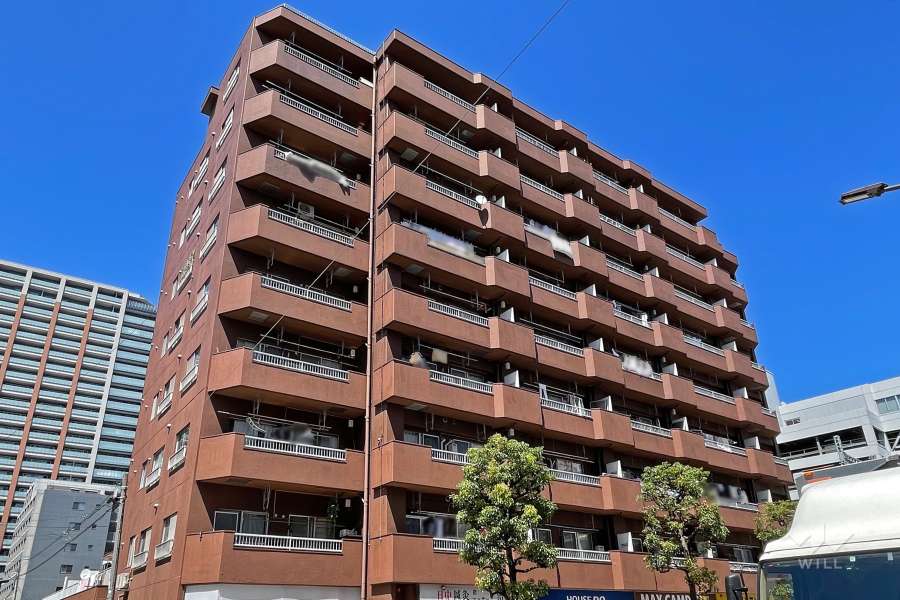 トーア大森マンションの外観（南側から）