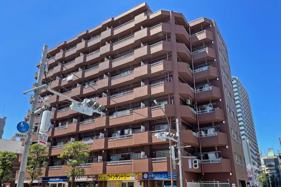 トーア大森マンションの外観（南東側から）