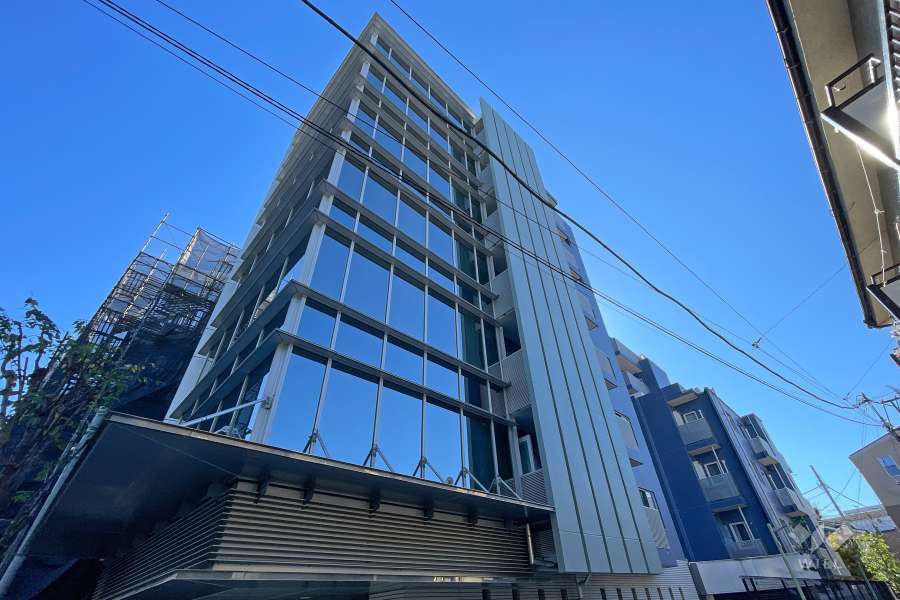 シティハウス大森の外観（北西側から）