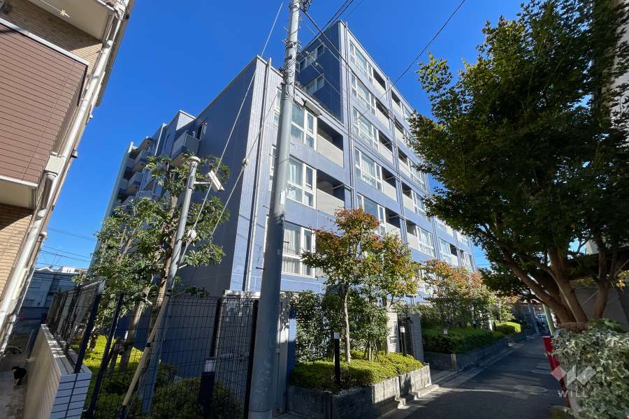 シティハウス大森の外観（南西側から）