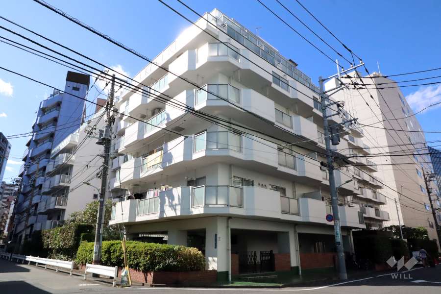 ニューライフ大森の外観(南東側から)