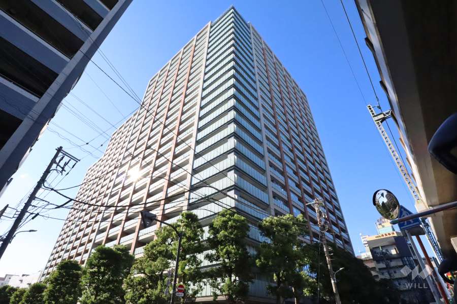 大森プロストシティレジデンスの外観(南東側から)