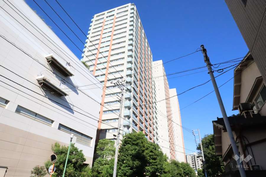 大森プロストシティレジデンスの外観(南西側から)