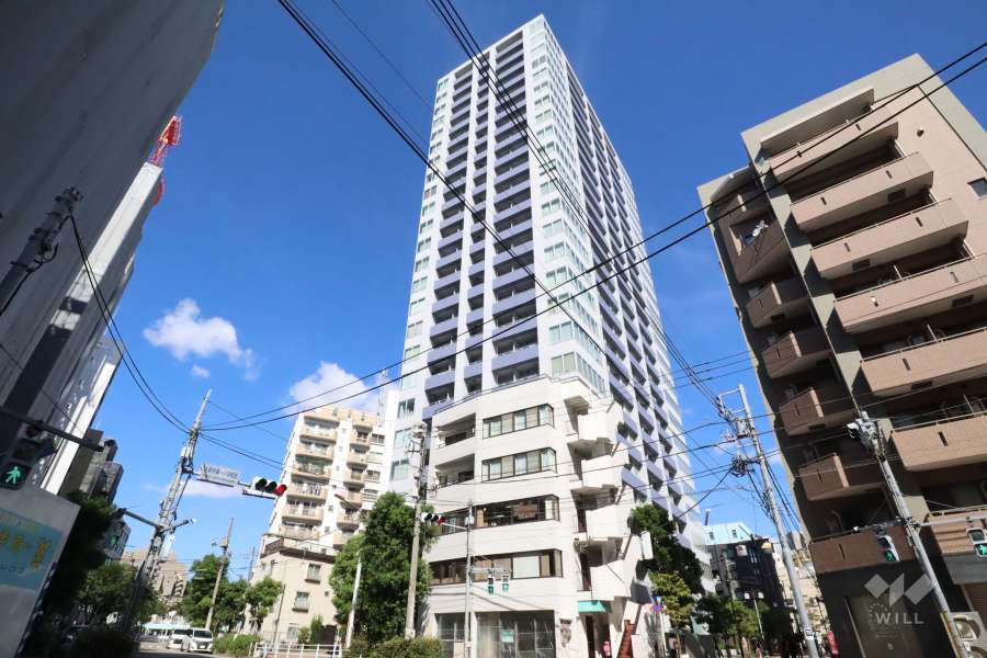 ウェリスシティ大森タワーの外観(南東側から)