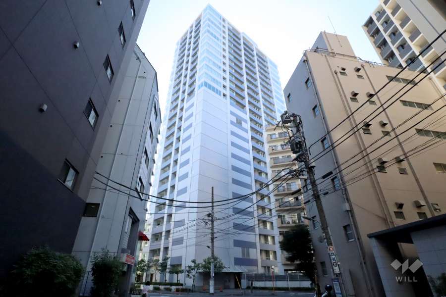 ウェリスシティ大森タワーの外観(北西側から)