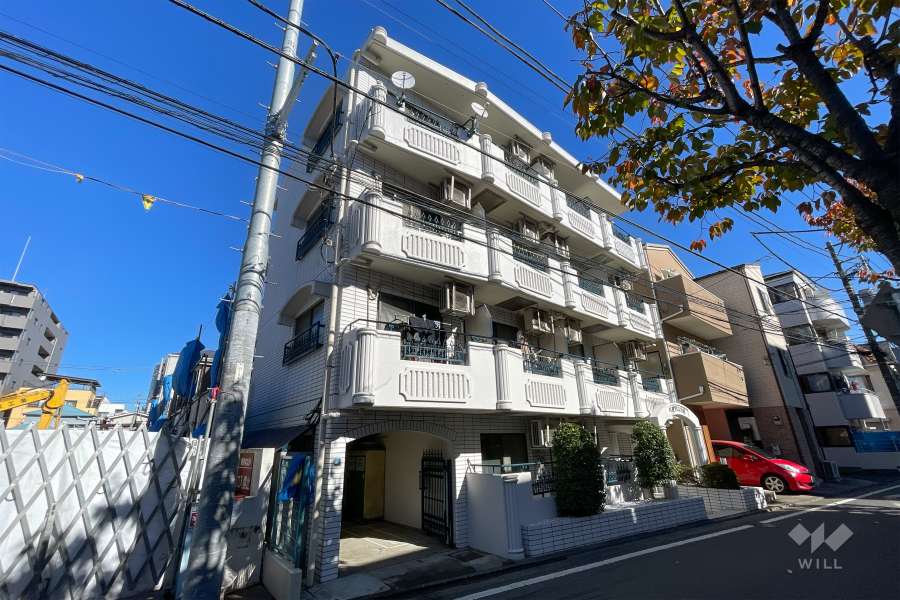 ベルサイユ大森の外観（南西側から）