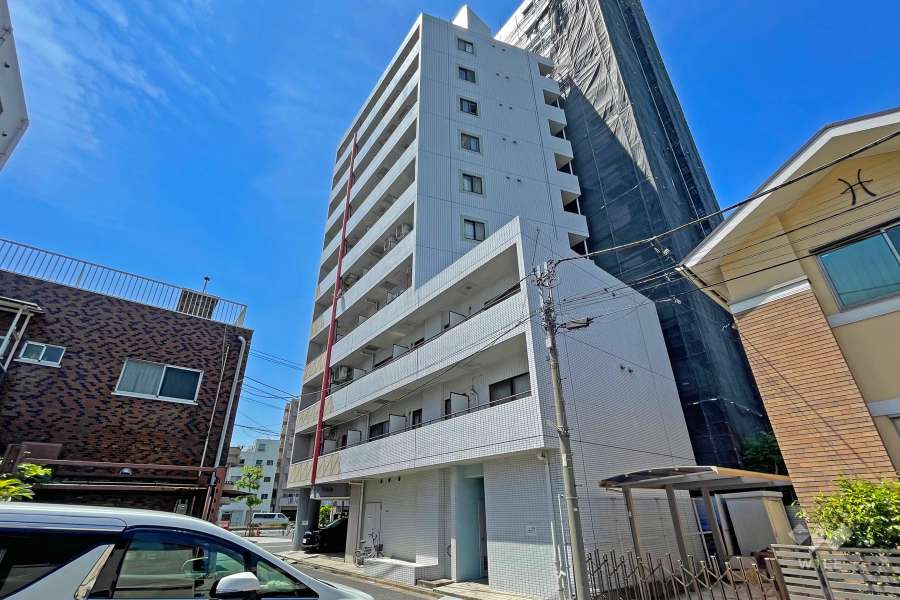 キャピタルビュー平和島の外観（南東側から）