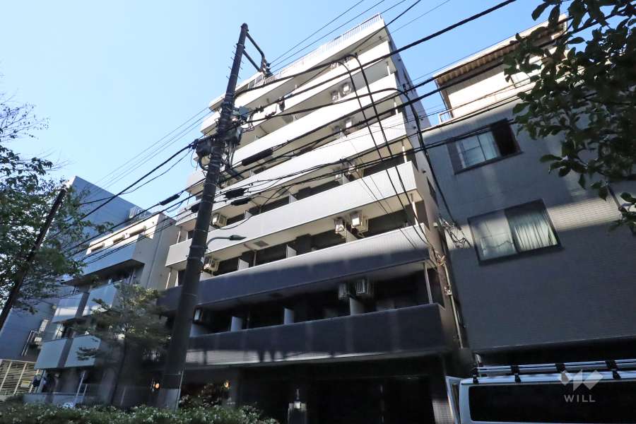 ヴィータローザ大森海岸の外観（南東側から）