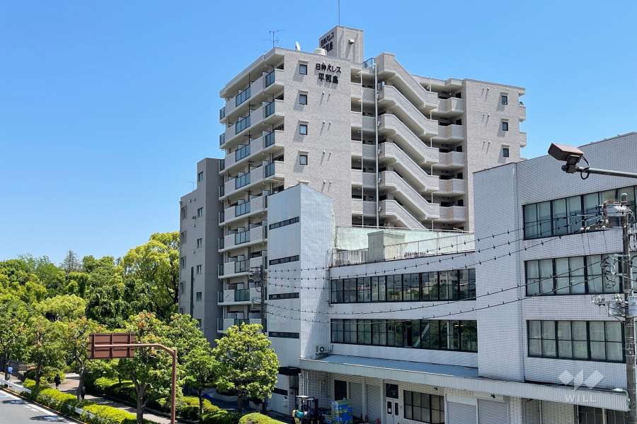 日神パレス平和島の外観（西側から）