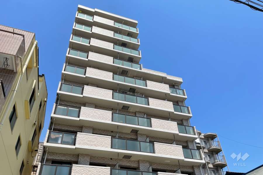 日神パレス平和島の外観（南側から）