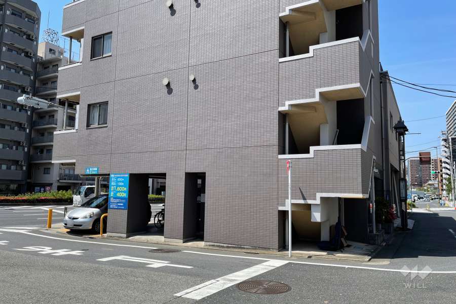 スモールシティハウス平和島の外観（南東側から）