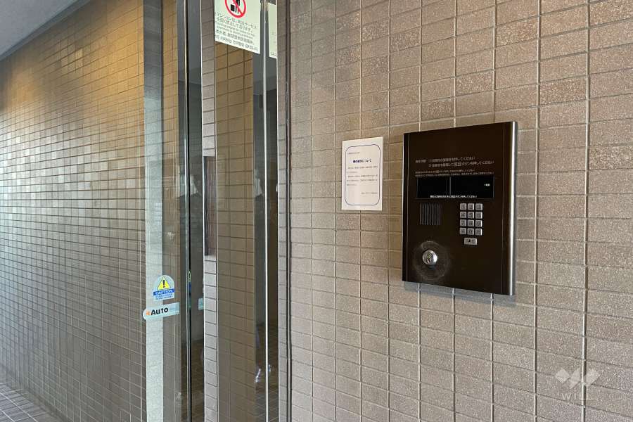 オートロックの操作盤